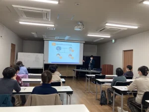 2022年12月14日（水）御寺様（江戸川区）にて「これで安心！最期の手続き」セミナーを開催しました。